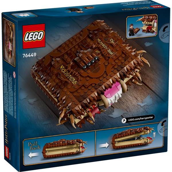 LEGO Harry Potter Monster Book of Monsters 76449 Building Toy