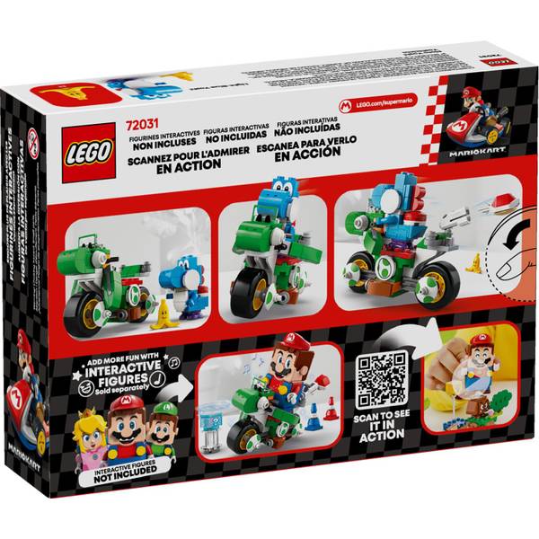 LEGO Super Mario: Mario Kart Yoshi Bike 72031 Building Toy