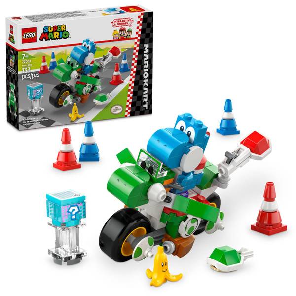 LEGO Super Mario: Mario Kart Yoshi Bike 72031 Building Toy