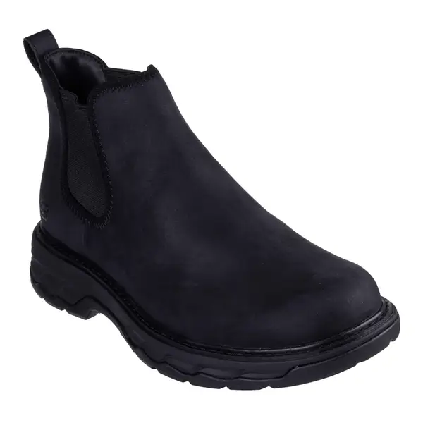 Skechers Men's Lockett Heath Chelsea Boots - 205332-BLK-8