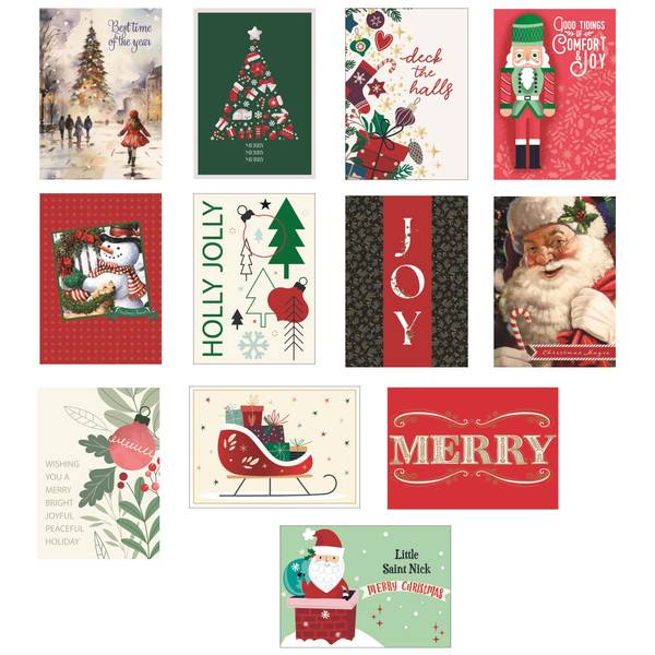 Paper Images 18ct Holiday Memories Boxed Cards