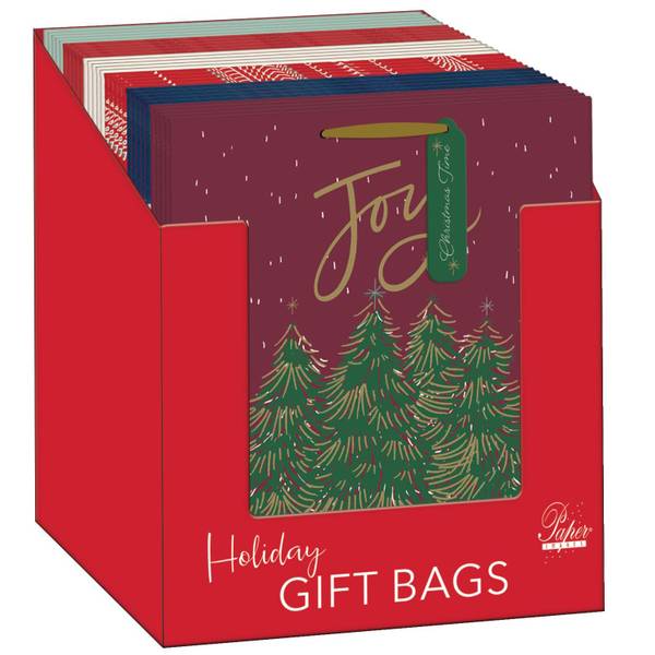 Photo of Large Wide Gift Bag, Assorted