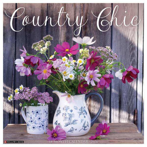 Photo of 2026 Country Chic 12x12 Wall Calendar