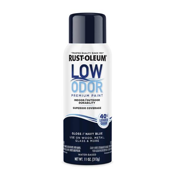 Photo of 11 oz Low Odor Premium Gloss Navy Blue Spray Paint