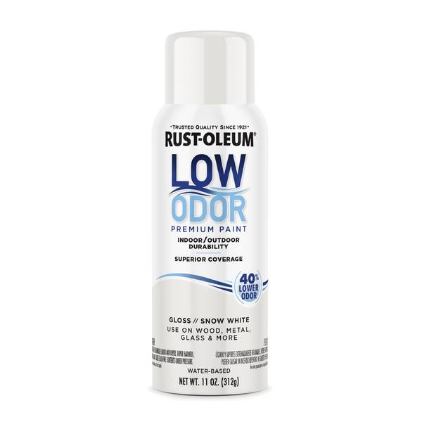 Photo of 11 oz Low Odor Premium Gloss Snow White Spray Paint