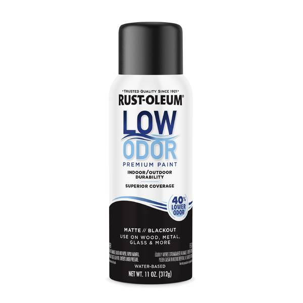 Photo of 11 oz Low Odor Premium Matte Blackout Spray Paint