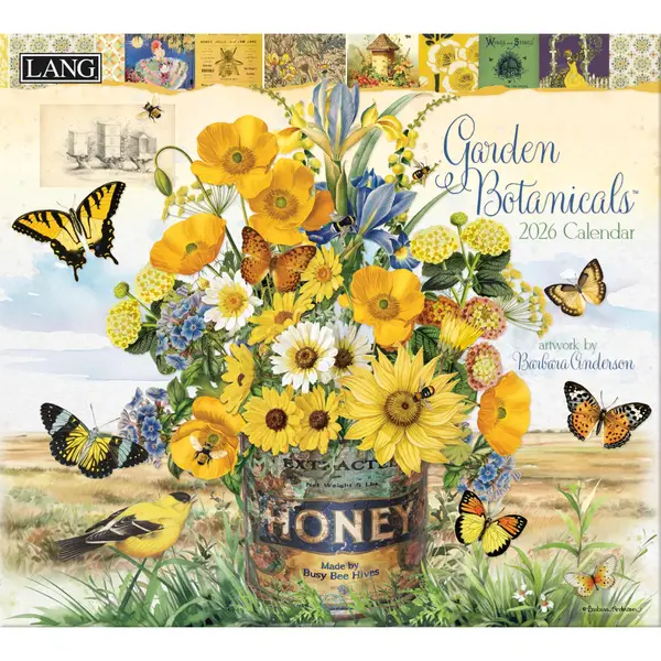 Lang GARDEN BOTANICALS 2026 WALL CALENDAR - 26991002014 | Blain's