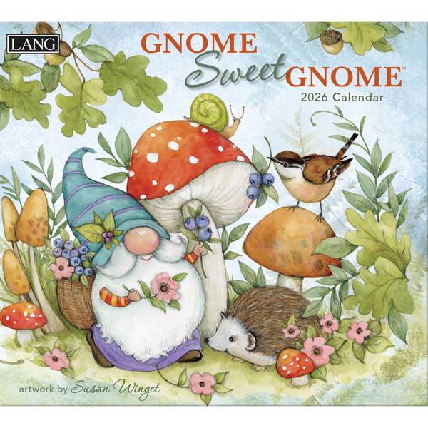 Lang GNOME SWEET GNOME 2026 WALL CALENDAR 26991002026 Blain #39 s Farm