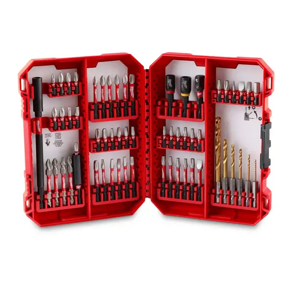 Milwaukee 60-Piece SHOCKWAVE Impact Duty Drill & Drive Set - 48-32