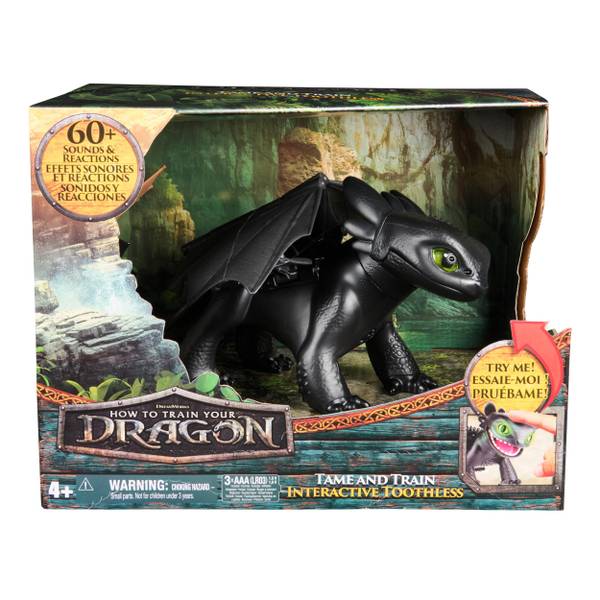 How to Train Your Dragon Tame Train Interactive Toothless