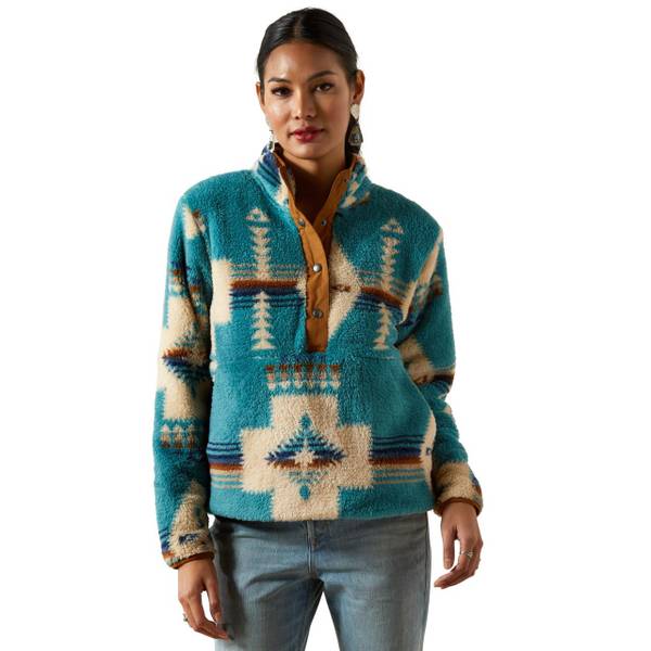 Photo of Women's Berber Snap Front Sweatshirt