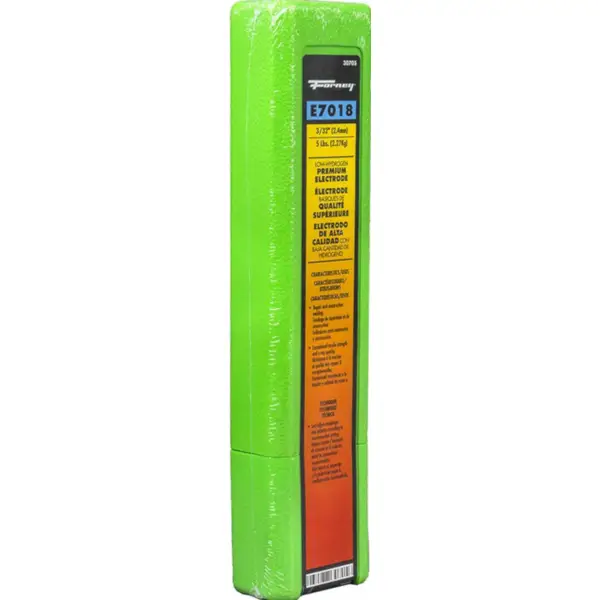 Forney E7018 Stick Electrode, 3/32 Inch x 5 Pounds - 30705