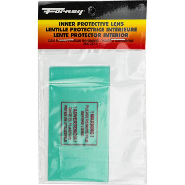 Photo of Easy Weld and Forney Welding Helmets Inner Protective Lens, 2-Pack