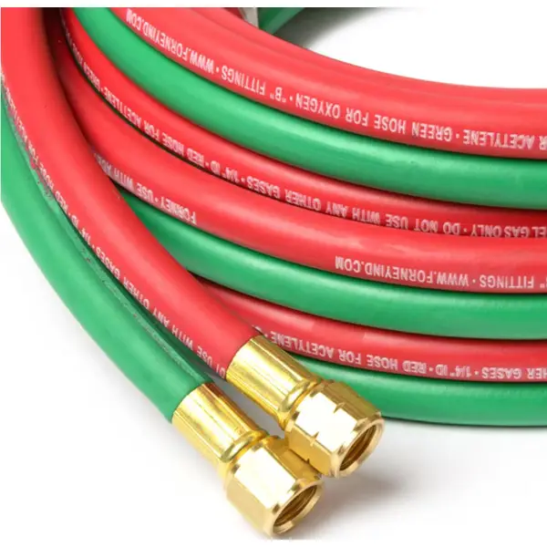 Forney R-Grade Oxy-Acetylene Hose, 1/4 in x 25ft - 86145 | Blain's