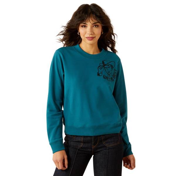 Photo of Women's Essential Sendero West is Best Sweatshirt