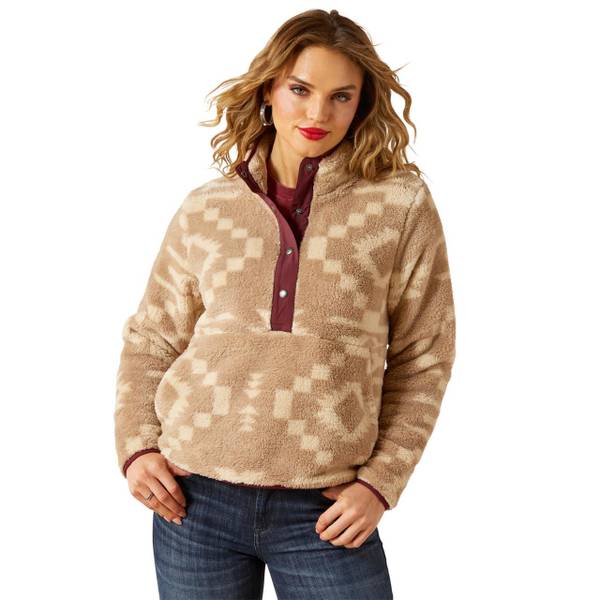 Photo of Women's Berber Snap Front Sweatshirt