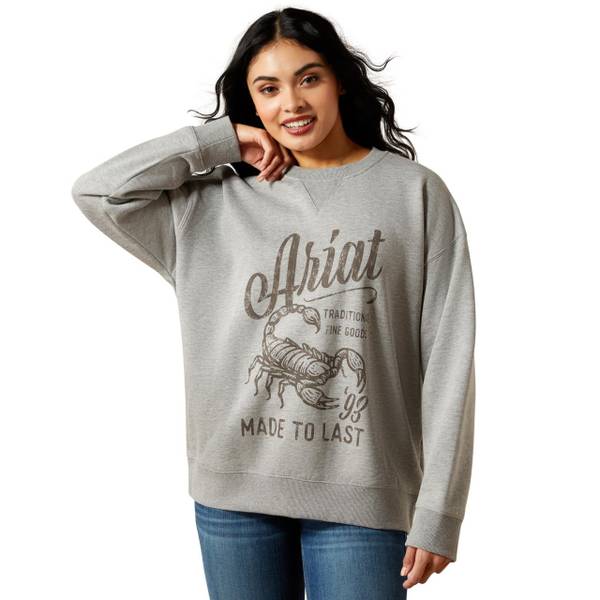 Photo of Women's Scorpion Script Oversized Sweatshirt