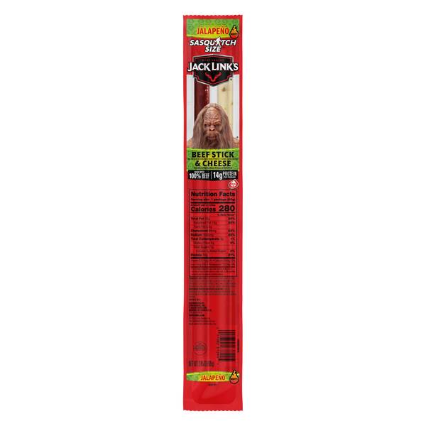 Jack Link's 2.45oz Jalapeno Beef Stick & Cheese