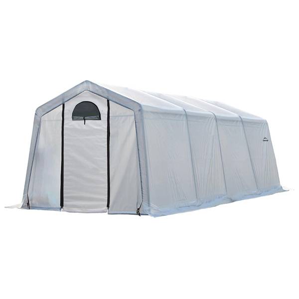 Photo of Grow IT 10 x 20 x 8 ft Translucent Greenhouse-in-a-Box Peak