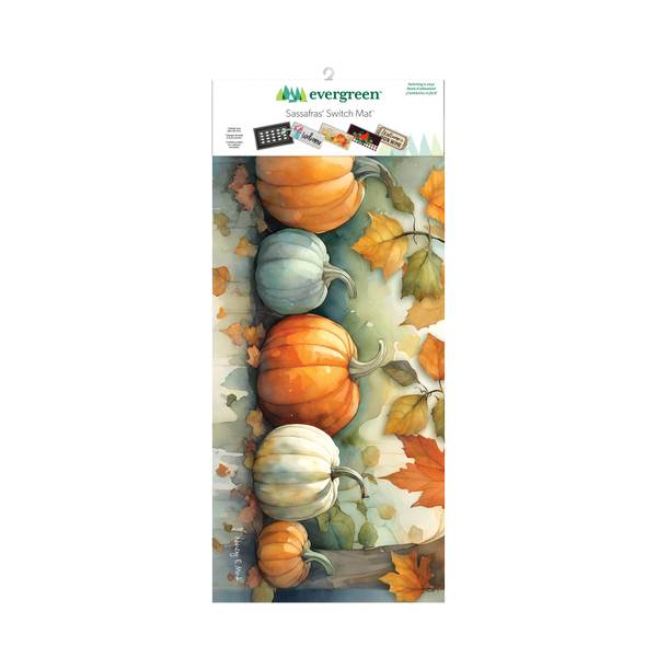 Photo of Watercolor Pumpkin Patch Sassafras Switch Mat