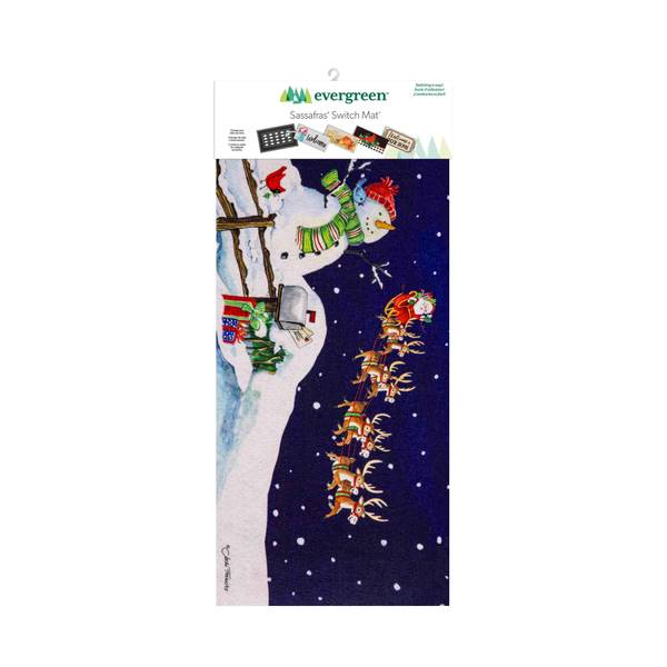 Photo of Santa & Snowman Sassafras Switch Mat