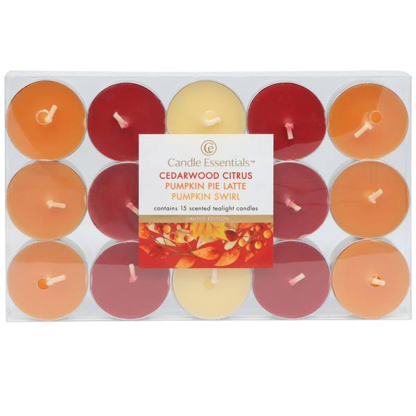 Photo of 15-Count Assorted Fall Tealights