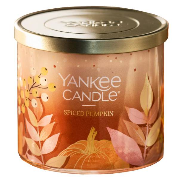 Photo of 14.5 oz 3-Wick Spiced Pumpkin Candle