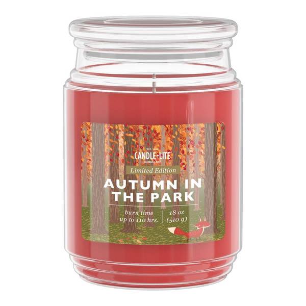 Photo of 18 oz Limited Edition Autumn In The Park Scented Candle