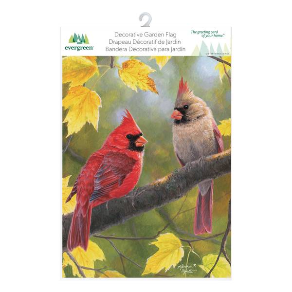 Photo of Fall Couple Suede Garden Flag