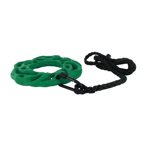 Photo of Luna Ring with Hanging Kit for Equine, Green, 9"