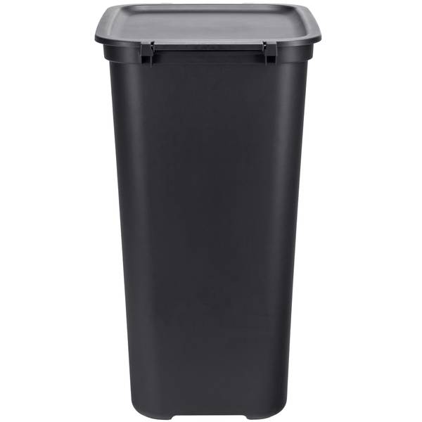 Hefty 12.2 Gallon Lockable Hinged Lid Wastebasket - HFT-2293075-4
