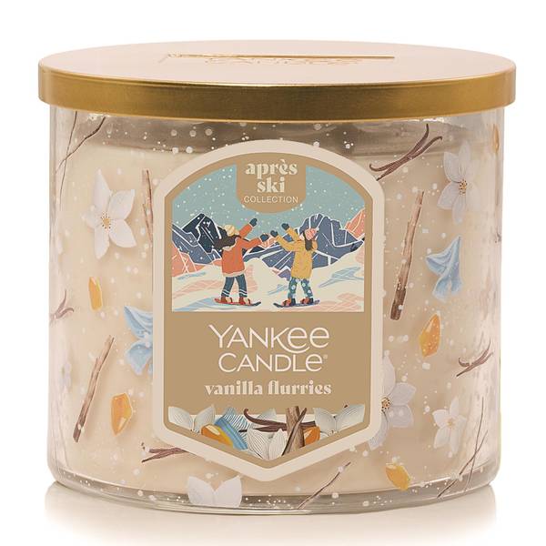 Photo of 14.5 oz 3-Wick Vanilla Flurries Candle