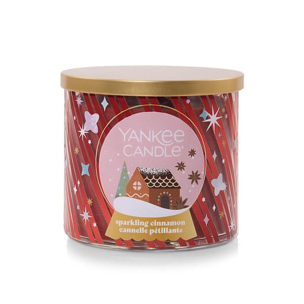 Photo of 14.5oz 3-Wick Sparkling Cinnamon Candle