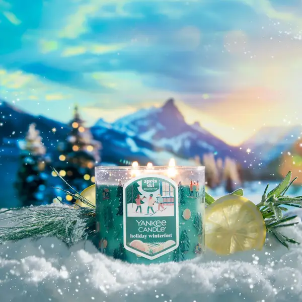 Yankee Candle 14.5oz 3-Wick Holiday Winterfest Candle - 2652641