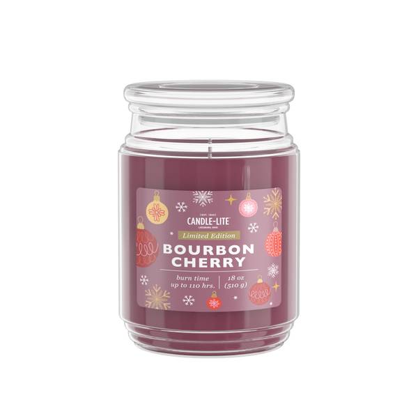 Photo of 18 oz Bourbon Cherry Candle