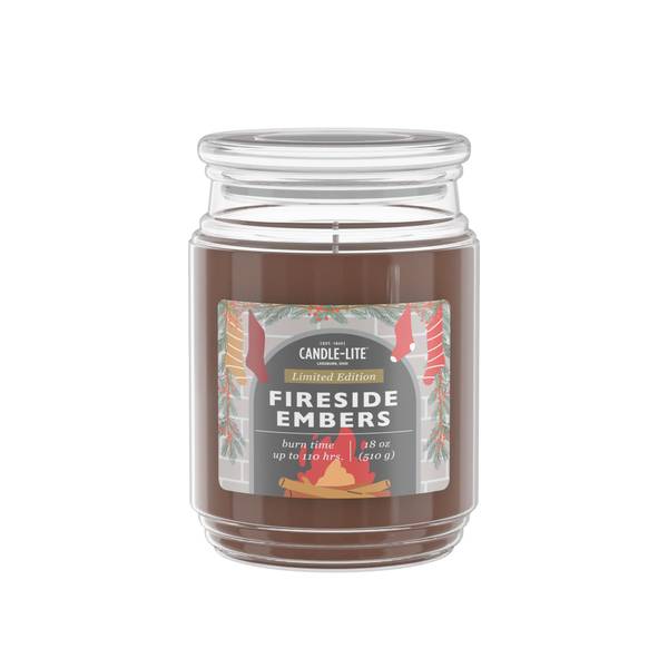 Photo of 18 oz Fireside Embers Candle