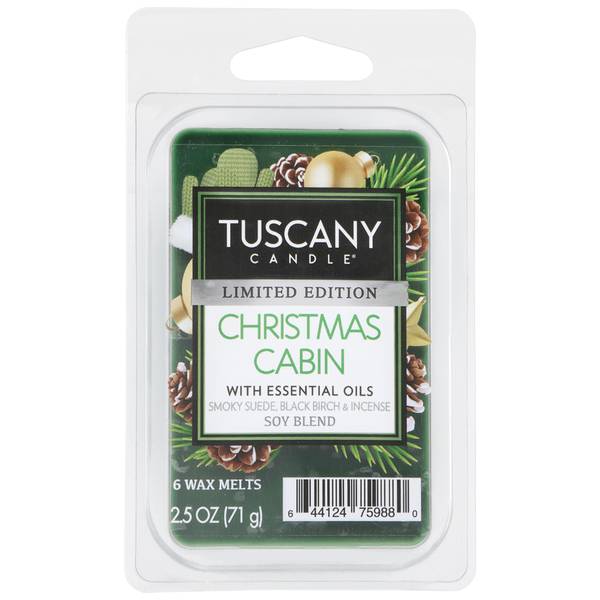 Photo of 2.5oz Christmas Cabin Soy Blend Wax Melt