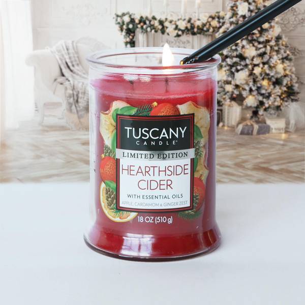 Tuscany Candle 18oz Hearthside Cider - 75960 | Blain's Farm & Fleet