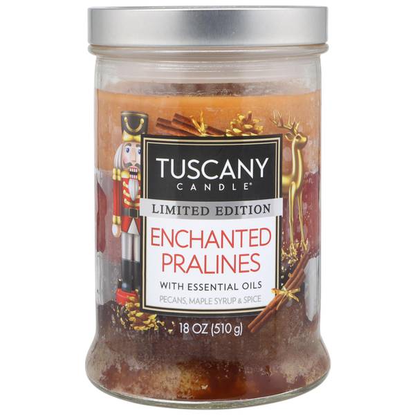 Photo of 18oz Enchanted Praline Triple Pour Jar Candle