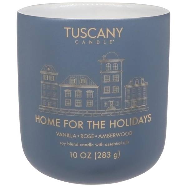 Photo of 10oz Home for the Holidays Ceramic Candle