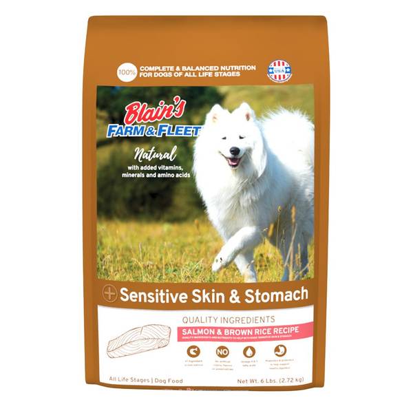 Photo of Sensitive Skin and Stomach Salmon & Brown Rice Dog Food, 6 lb