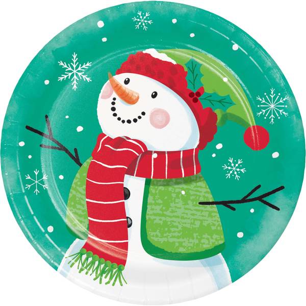 Photo of Frosty Friends Luncheon Plate