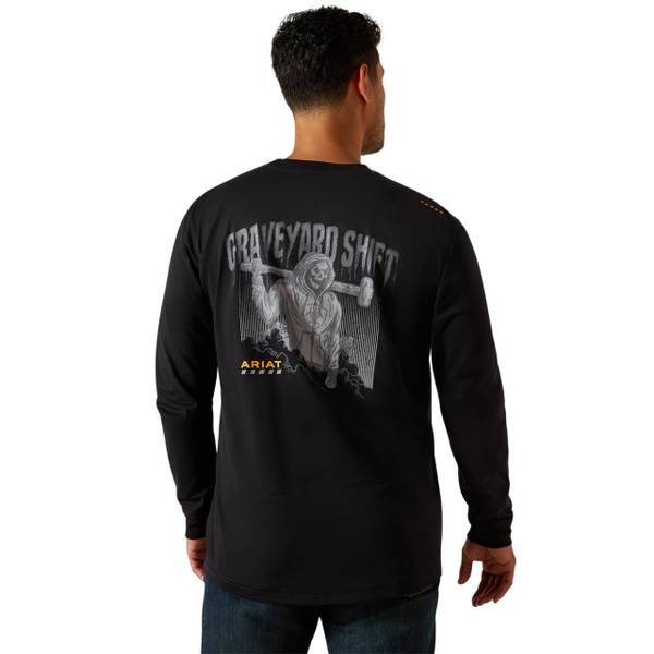 Photo of Men's Rebar Workman Graveyard Long Sleeve T-Shirt