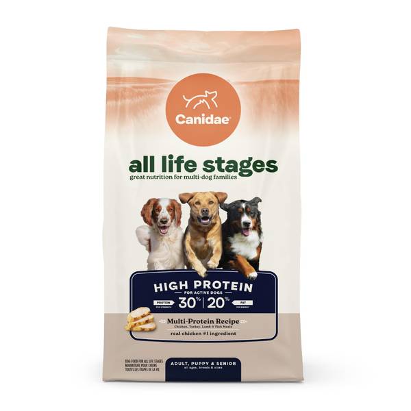 UPC 640461003327 product image for Canidae Canidae All Life Stages High Protein Dry Dog Food, Multi-Protein Recipe | upcitemdb.com