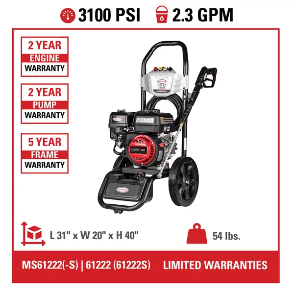 SIMPSON Megashot MS61222-S 49-State - 61222S | Blain's Farm & Fleet