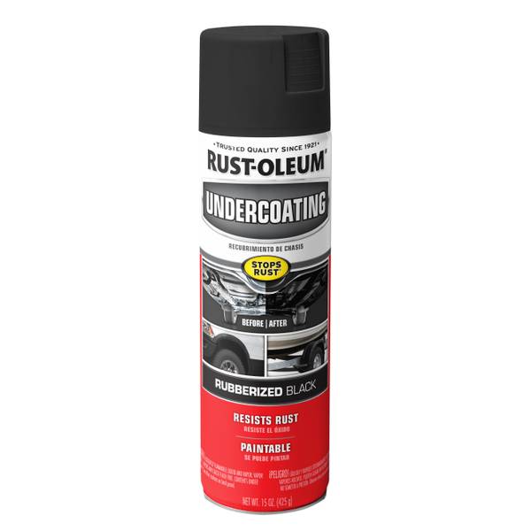 Photo of 15 oz Automotive Rubberized Black Undercoating Spray Paint