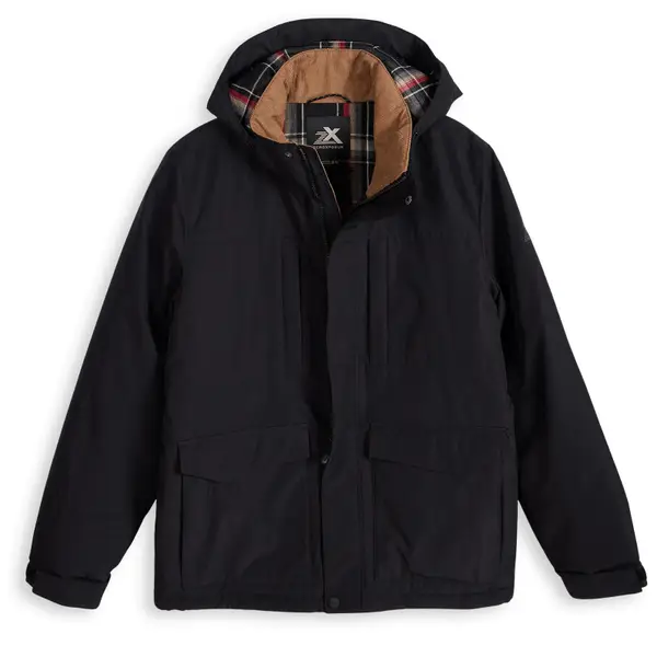 ZeroXposur Men's Tracker Mid Weight Parka - F82910 BLK-S