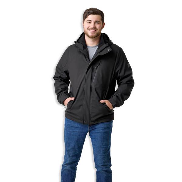 ZeroXposur Men's Remi 3-in-1 Stretch System Jacket - F84190 BLK-S