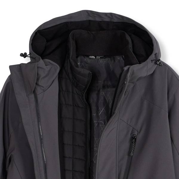 ORIMI ジャケット ZeroXposur Men's Remi 3-in-1 Stretch System Jacket - F84190 BLK-S