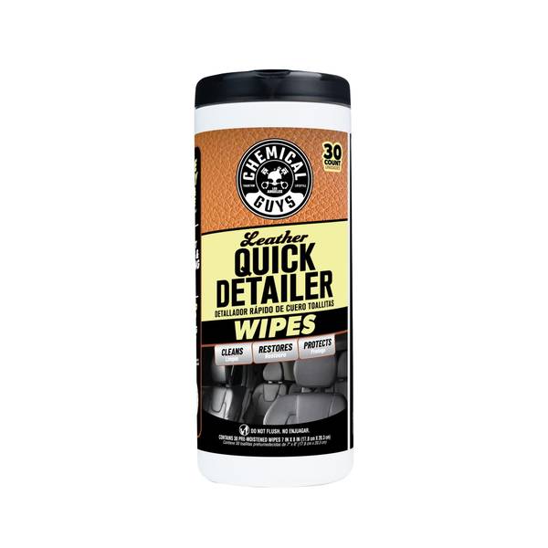 Photo of 30-Count Leather Quick Detailer Wipes